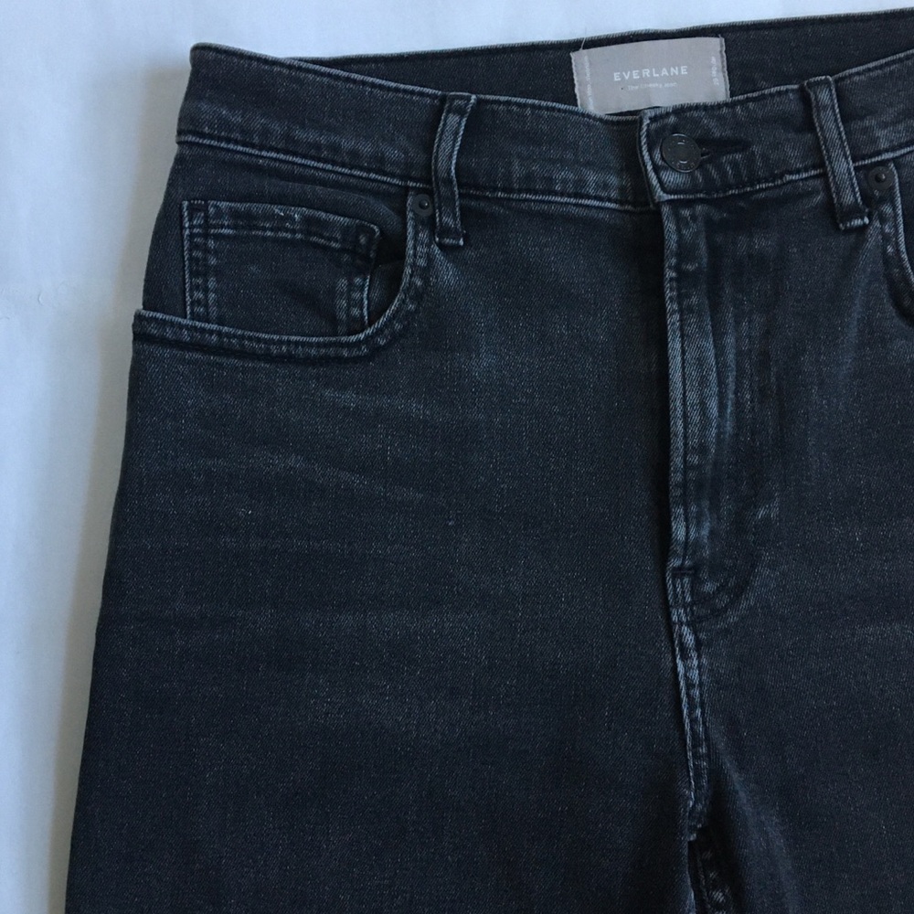 Everlane The Cheeky Regular Denim Jean Wash Black Size 29 - Picture 6 of 17